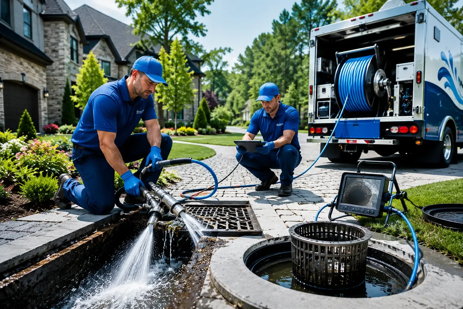 Local outdoor drain cleaning professionals in Tingley, IA